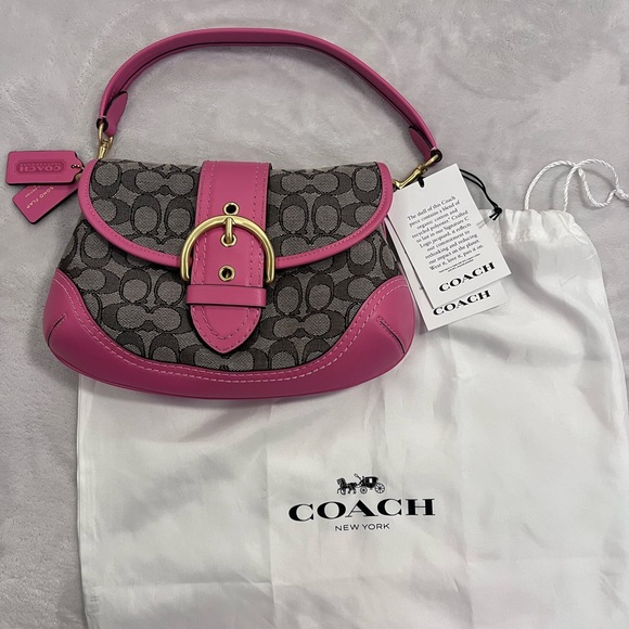 Coach | Bags | Soho Signature Jacquard Top Handle Shoulder
